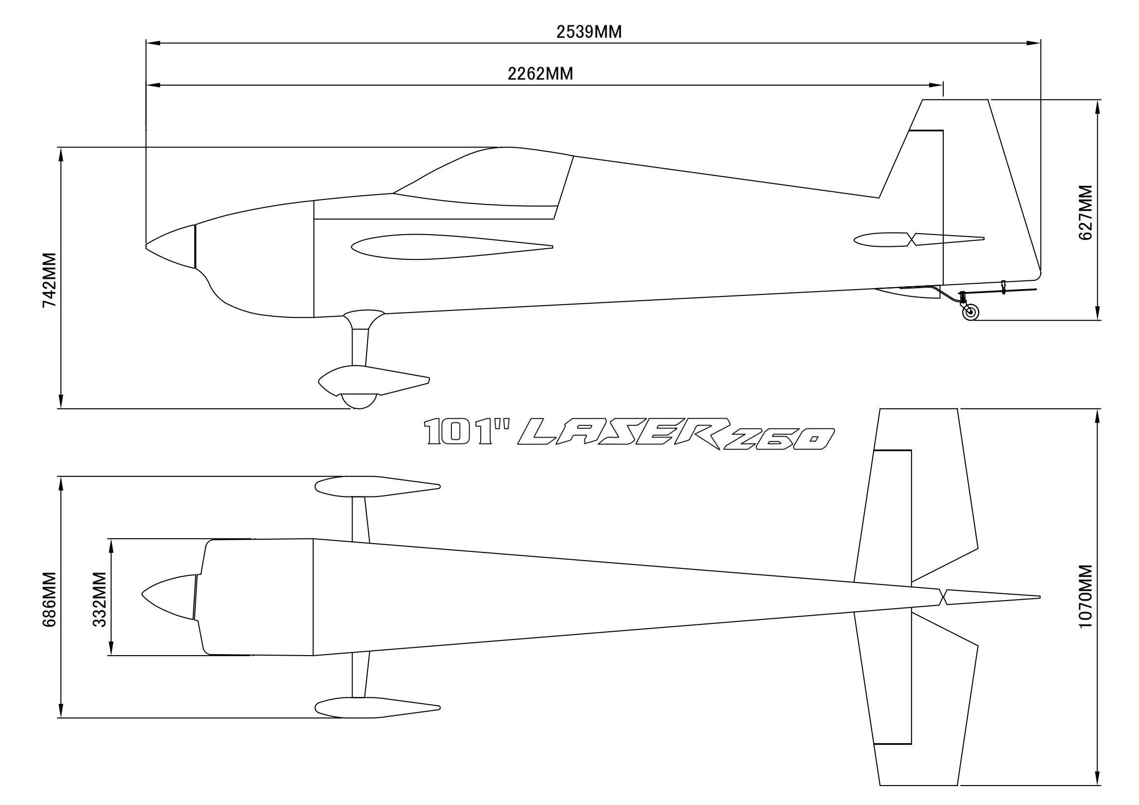 Laser 260 - 101 V2 - rot/weiß/schwarz - C