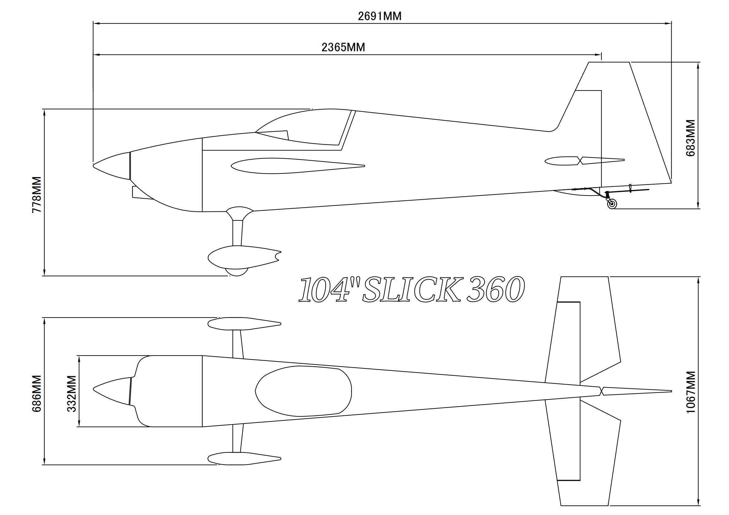 Slick 360 - 104 V2 - gelb/rot/blau - D