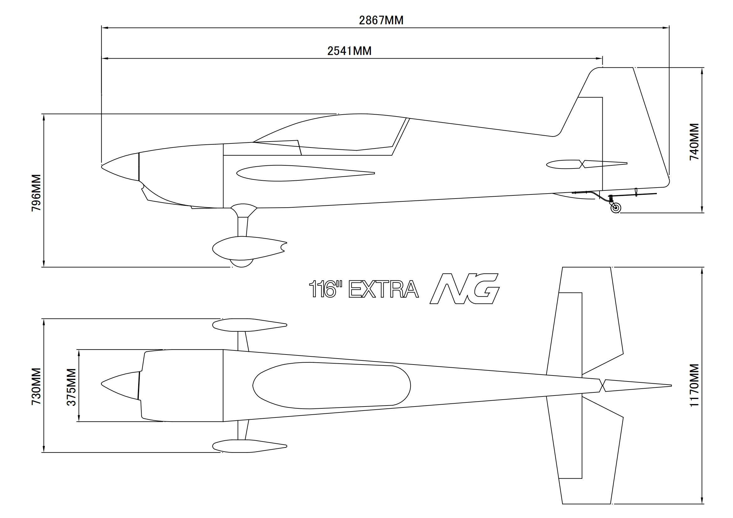 Extra NG - 116 V2 - weiß/rot/blau - A