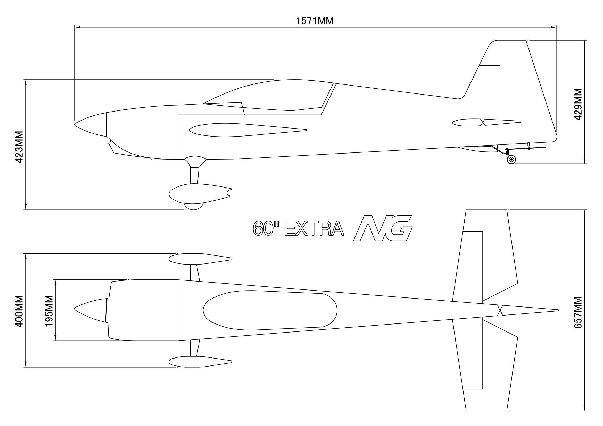 EXTRA NG - 60 - gelb/blau/rot - B