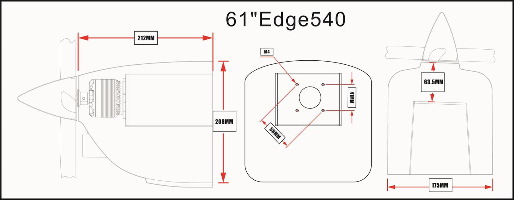 EDGE 540 - 61 - grau/grün/weiß - D