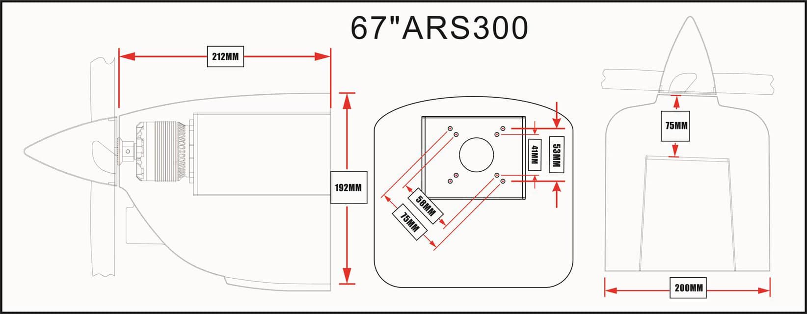 ARS 300 - 67 V2 - weiß/blau/grün - D