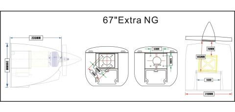 Extra NG - 67 - white/gray/yellow - D