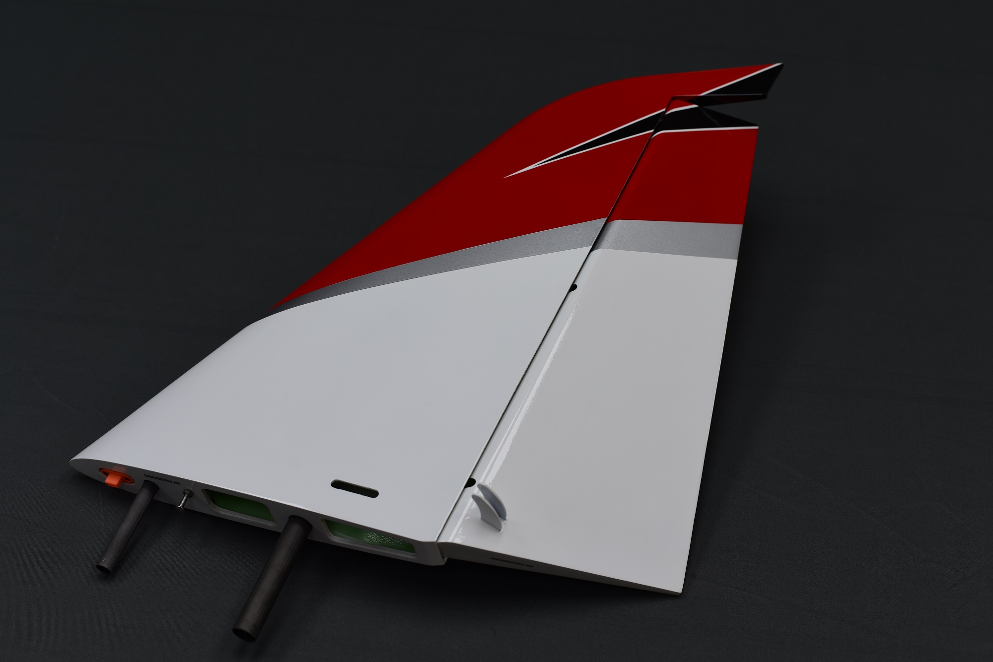 Falcon 110 - rot/schwarz/grau/weiß - A