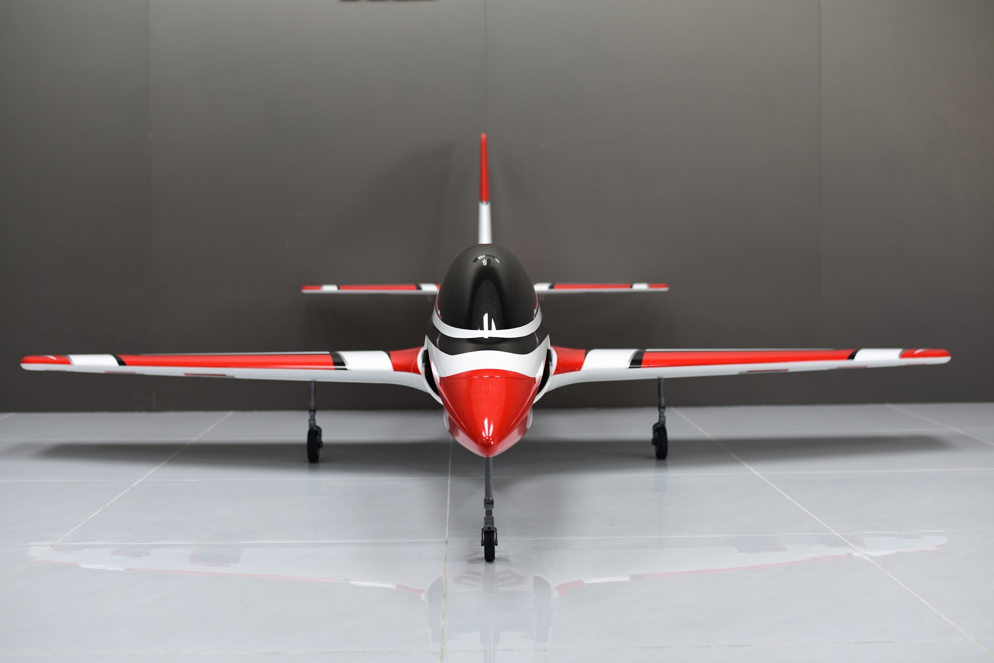 Falcon 110 - rot/schwarz/grau/weiß - A