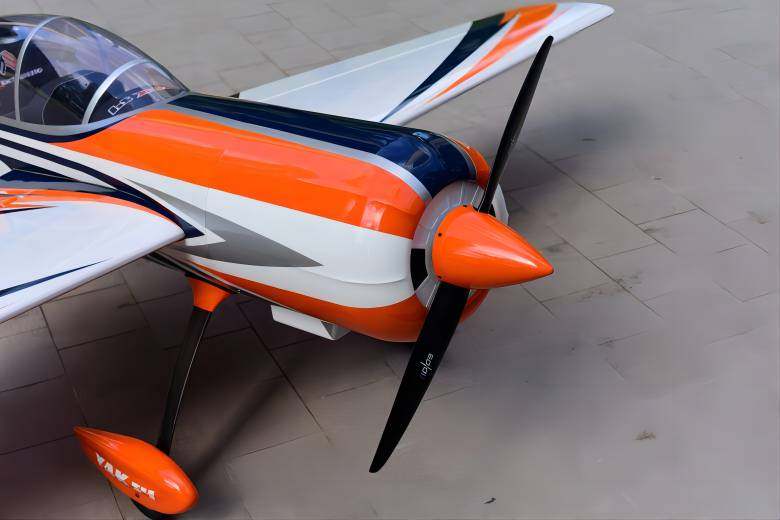 Yak 54 - 104 V1 - weiß/orange/blau - B