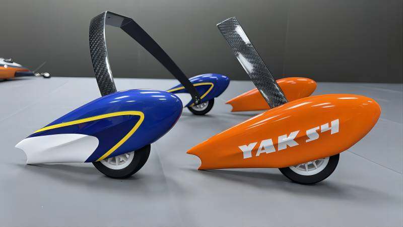 Yak 54 - 60 - PNP - weiß/orange/blau - B - PNP