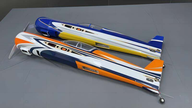 Yak 54 - 60 - PNP - weiß/orange/blau - B - PNP