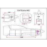 Extra NG - 104 V1 - weiß/rot/blau - A