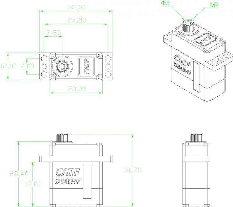 DS 45 HV - Alu/Plasic Housing