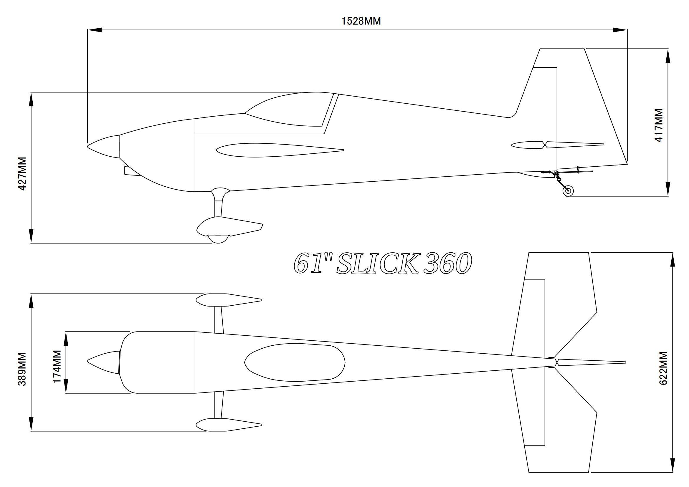 SLICK 360 - 61 V2 - gelb/rot/blau - D - PNP