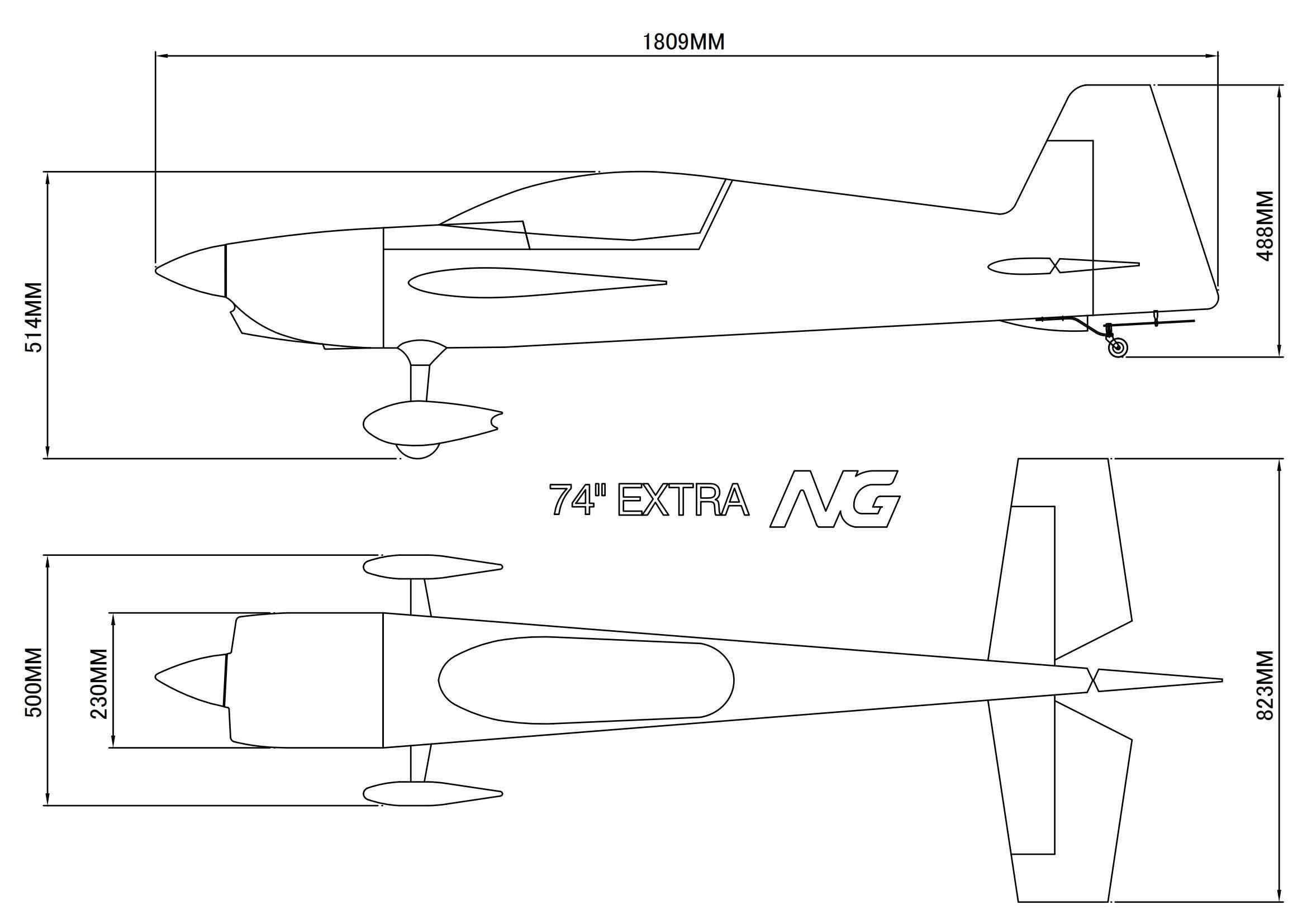 EXTRA NG - 74 - gelb/blau/rot
