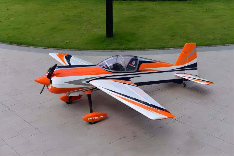 Yak 54 - 104 V1 - white/orange/blue - B